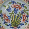 Bristol delft polychrome charger, circa 1740