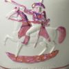 Pearlware pottery commemorative jug moulded with 'WELLINGTON' and 'BLUCHER' and decorated with pink lustre, circa 1815