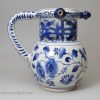 London delft puzzle jug, circa 1720