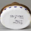 Bilston enamel patch box, circa 1780