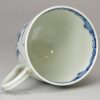 Worcester porcelain coffee cup painted with the Mansfield pattern, circa 1770