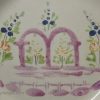 Pearlware pottery plate with lustre decoration, circa 1830