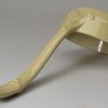 Drabware pottery straining sauce ladle, circa 1820