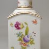 Continental porcelain tea canister and cover, circa 1880