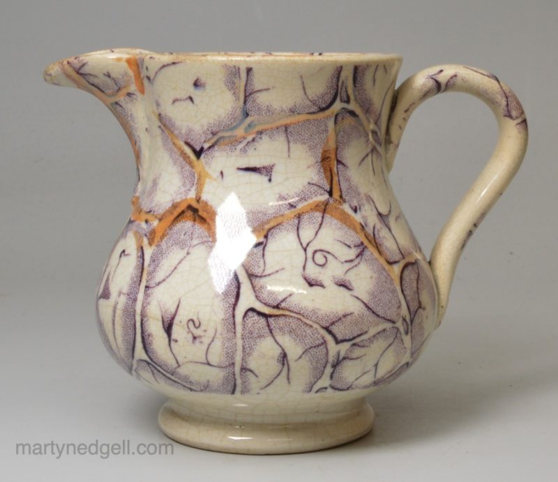 Small pearlware jug, circa 1830