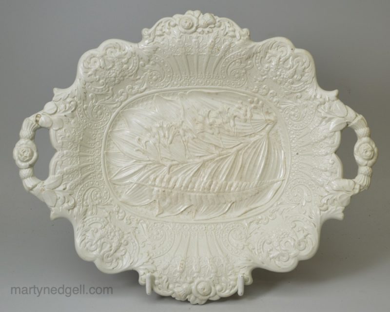 Ridgways stoneware dish, circa 1845