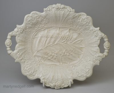 Ridgways stoneware dish, circa 1845