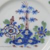 Bristol delft polychrome plate, circa 1750