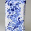 Dutch Delft tea canister, circa 1800