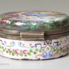 Vienna enamel pill box, circa 1850