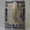 Westerwald salt glaze stoneware tankard, circa 1700