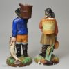 Pair of German porcelain models of Cornish fishermen, circa 1880