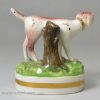 Porcelain model of a pointer, circa 1820 probably Derby