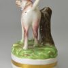 Porcelain model of a pointer, circa 1820 probably Derby