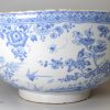 Oversize Liverpool delft bowl with armorial, circa 1750