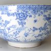 Oversize Liverpool delft bowl with armorial, circa 1750