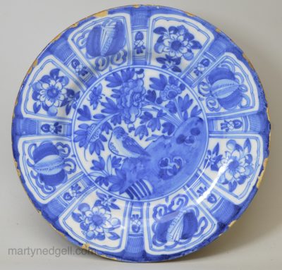 Dutch Delft charger, circa 1700