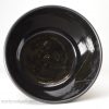 Wedgwood black basalt bowl with classical sprigs, circa 1850