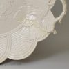 Staffordshire white salt glaze stoneware shallow bowl, circa 1760