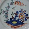 London delft polychrome 'Fried Egg' charger, circa 1760