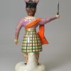 Staffordshire porcelain figure, probably of Albert Edward Prince of Wales, circa 1850