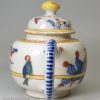 Dutch Delft polychrome teapot, circa 1750