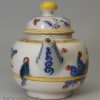 Dutch Delft polychrome teapot, circa 1750