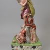 Pair of Sherratt Staffordshire pearlware pottery figures, Neptune and Venus, circa 1820