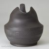 Black basalt cream jug, circa 1820