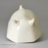 Small creamware pottery food mould, circa 1820, Don Pottery