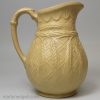 Moulded wheat stoneware jug, circa 1850