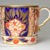 Spode porcelain Imari pattern coffee can and saucer, pattern 1409, circa 1820