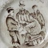 Pearlware pottery Childs plate 'POT BOYS', circa 1830