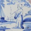 London delft tile, circa 1740