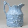 Small relief moulded jug, circa 1850