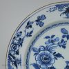 London delft charger, circa 1750