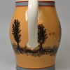 Pearlware jug decorated with dendritic mocha patterns, circa 1810