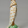 Prattware pottery figure of Apollo, circa 1800