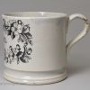 Pearlware pottery child's mug 'SAMUEL', circa 1830