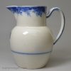 Pearlware pottery commemorative jug 'GR' dated 1797