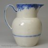 Pearlware pottery commemorative jug 'GR' dated 1797