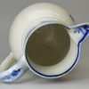 Pearlware pottery commemorative jug 'GR' dated 1797