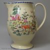 Creamware pottery jug Joseph & Ann Baker 1789, Cobblers, possibly Yorkshire pottery