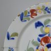 London delft polychrome charger, circa 1750