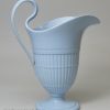 Wedgwood blue bodied engined turned jug, circa 1820