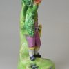 Staffordshire pearlware pottery figure of a bugler, circa 1820, John Walton Pottery