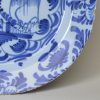 London or Bristol delft charger, circa 1740