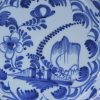 London or Bristol delft charger, circa 1740