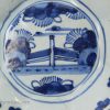 London delft buckle dish, circa 1690