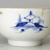 Small Lowestoft porcelain slow bowl, circa 1780